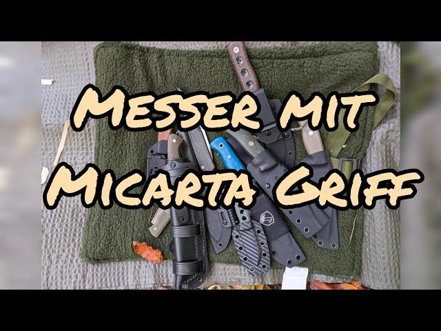 Meine Messer mit Micarta Griff VA @EDC-MICHA