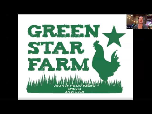 Poultry Regulations - Sarah Silva (Green Star Farm)