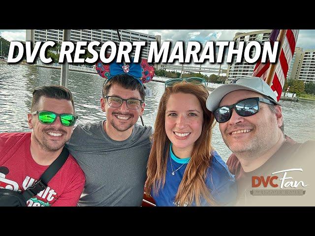 Visiting ALL 12 Disney World DVC Resorts! | DVC Fan Resort Marathon