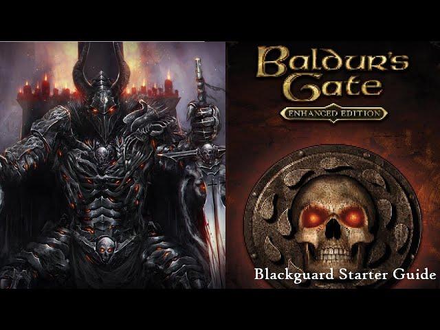 Baldur's Gate EE Blackguard Starter Guide