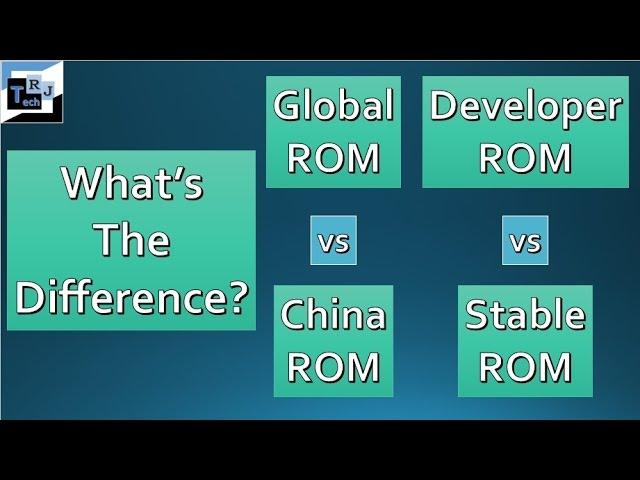 Stable vs Developer and Global vs China ROM | Explained