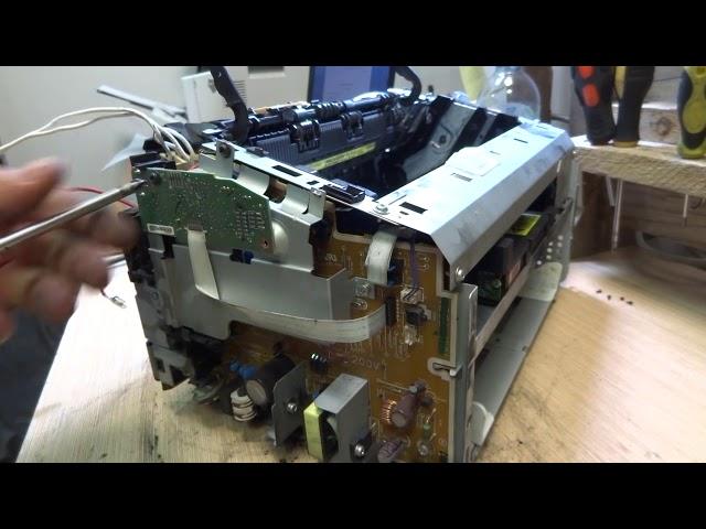 Ремонт принтера hp laserjet p1102 | Printer repair hp laserjet p1102