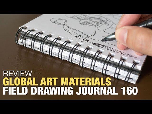 Review: Field Drawing Journal 160 by Global Art Materials