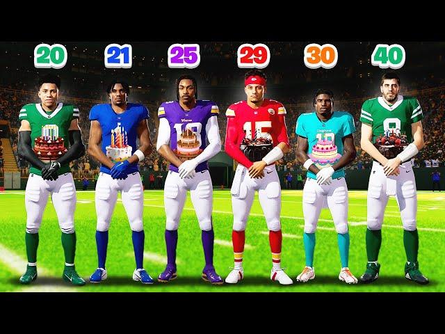 1 Amazing NFL Player from EVERY Age!