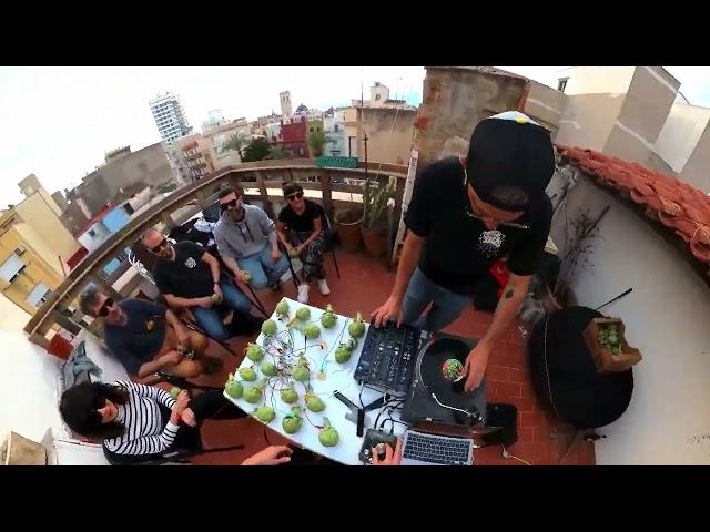 Fonki & Elpab7o testing Playtronica.Artichoke Rooftop live.