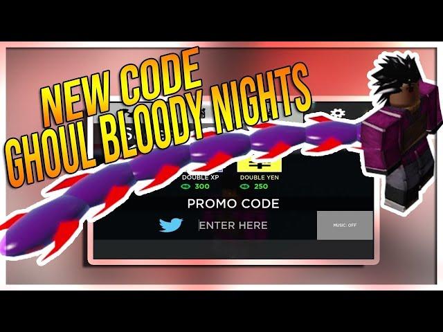 ALL WORKING CODES IN GHOULS : BLOODY NIGHTS!