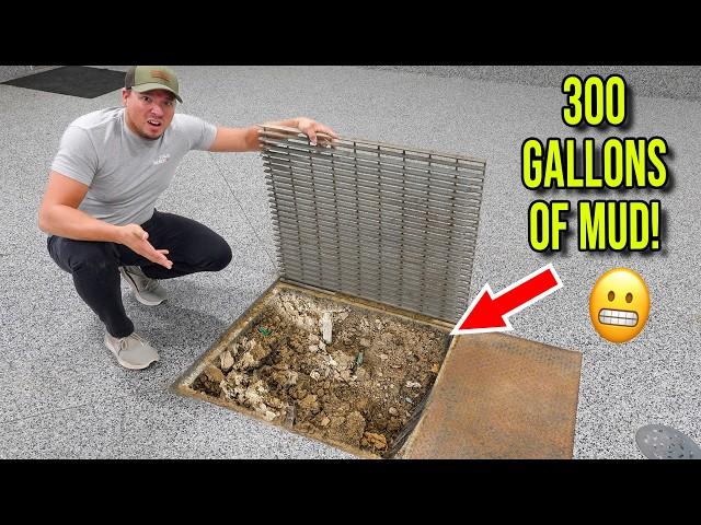 Cleaning 300 Gallons of MUD Out of my Drain Pit!