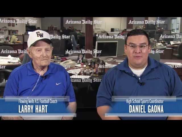 Daniel Gaona interviews Flowing Wells coach Larry Hart