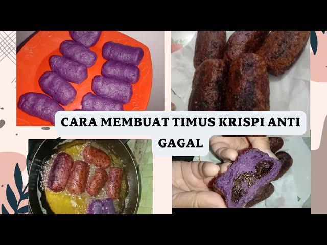 TIPS CARA MEMBUAT TIMUS UBI UNGU |TAKARAN DENGAN SENDOK MAKAN #coocing #tips