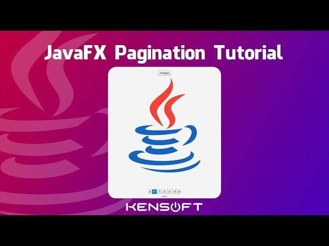 JavaFX Pagination Tutorial For Beginners