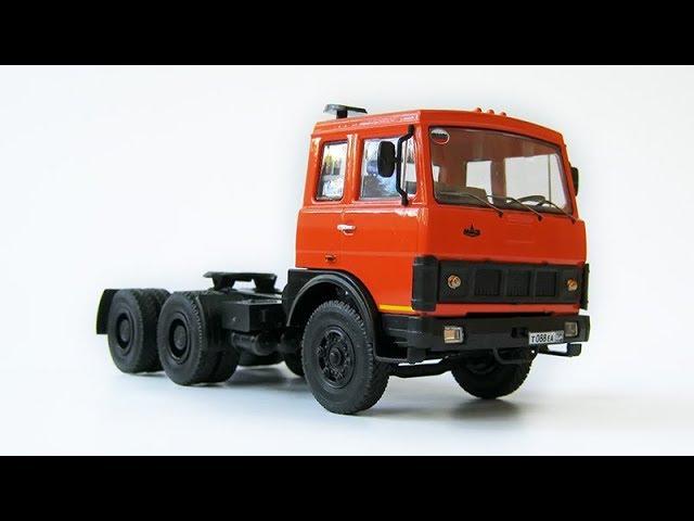 Сборка модели - МАЗ-6422 (AVD Models)