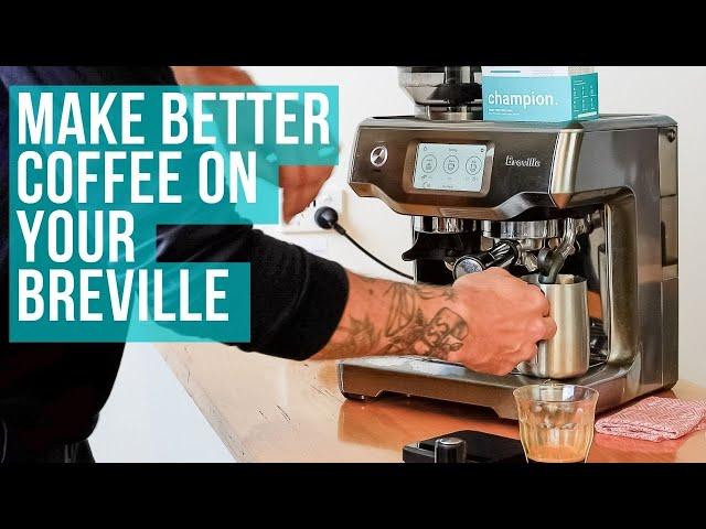 Make Better Coffee At Home On A Breville Espresso Machine