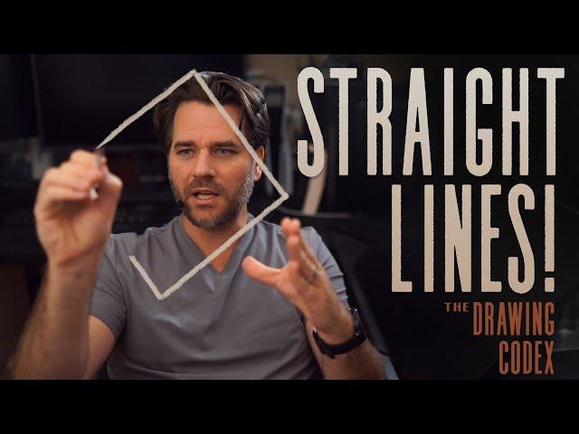 Want to Draw Perfect Straight Lines Freehand?... I Guarantee This Simple Exercise Will Help You!