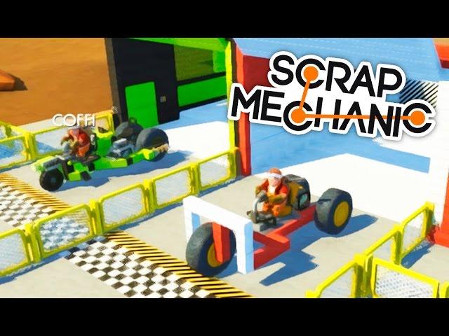 CУПЕРБАЙК! ГОНЯЕМ НА МОТОЦИКЛАХ (Scrap Mechanic)