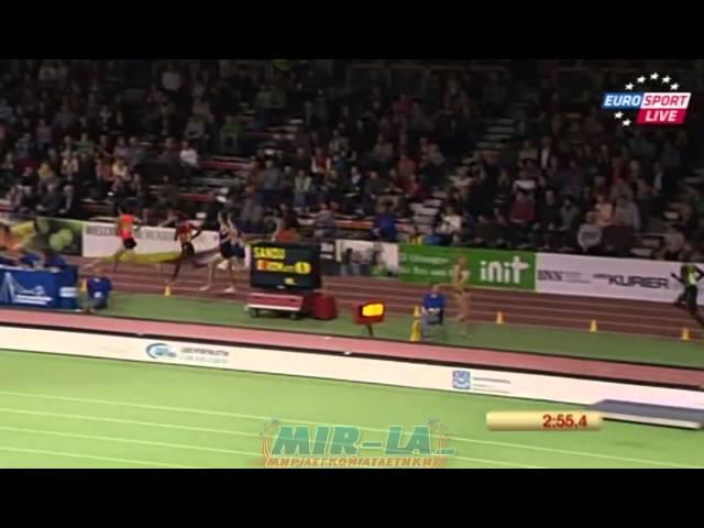 Mahiedine Mekhissi-Benabbad 1500 IAAF Indoor Karlsruhe MIR-LA.com