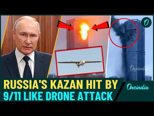 Kazan Drone Attack: 9/11 Like Attack on Russia By Ukraine, 8 Deadly Drones Hit Residential Buildings