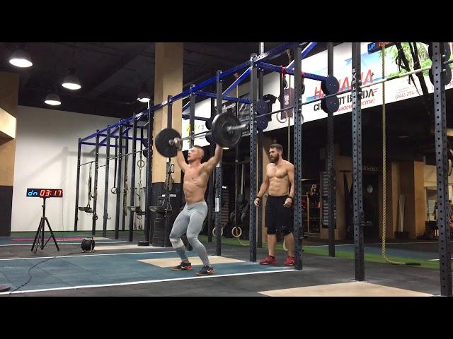 Battle of Europe 2018 workout 18.2 Crossfit Banda