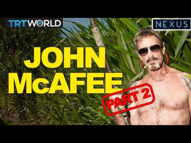 John McAfee reveals Bitcoin inventor plus - not Jeffrey Epstein