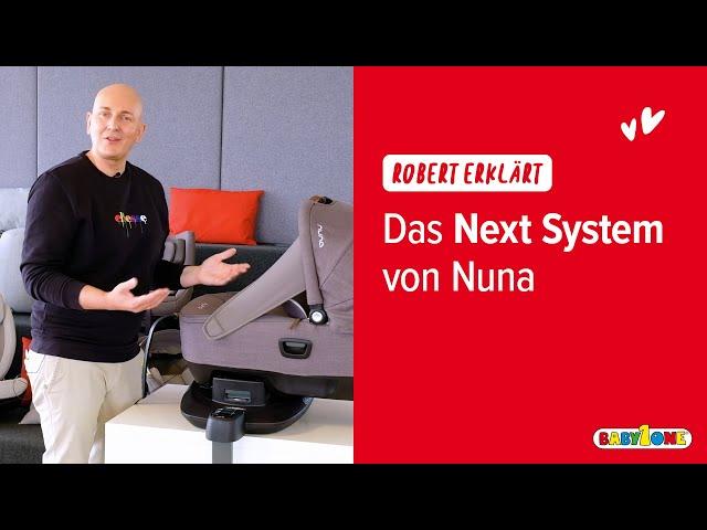 Robert erklärt das Nuna Next System | BabyOne