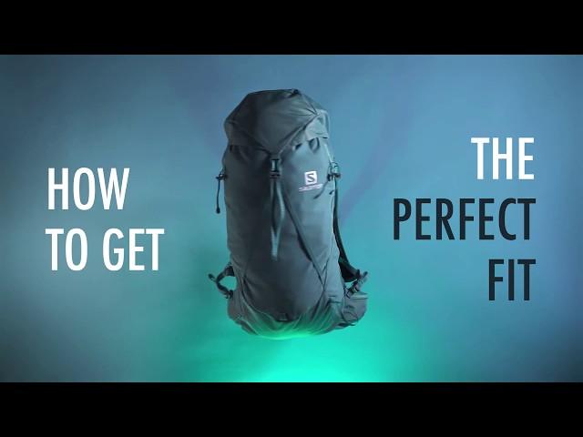 How To Get The Perfect Fit With Your OUT Backpack? | Salomon Outdoor