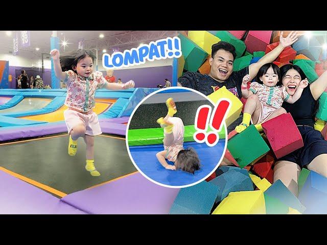 YUKA-CHAN MAIN TRAMPOLIN SEPUASNYA!! | vlog