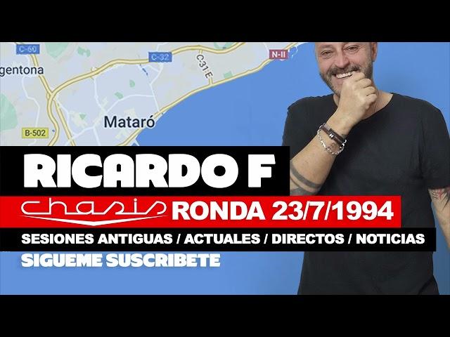 Ricardo F Chasis Ronda Barcelo - 23/7/1994