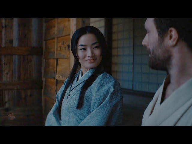 Anjin and Mariko Romance Scene? or Consort? Shogun Episode 4