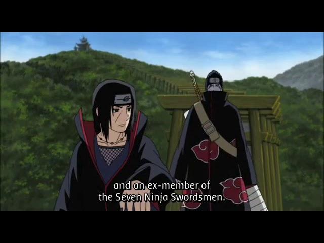 Hoshigaki Kisame Meet Uchiha Itachi For The First Time