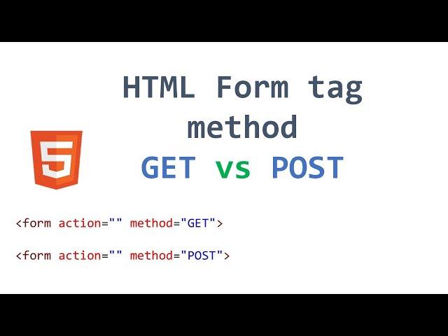 html form method get vs  post |  HTML Forms tutorial |HTML Form tag | HTML form attributes | forms
