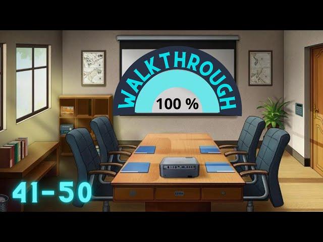 Room Escape Contest 2 - Walkthrough level 41 to 50.