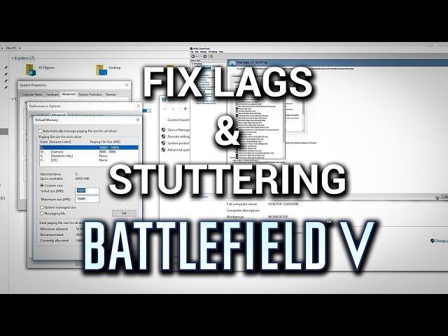 How to Fix Battlefield V lags And Stuttering Problem | BFV BETA