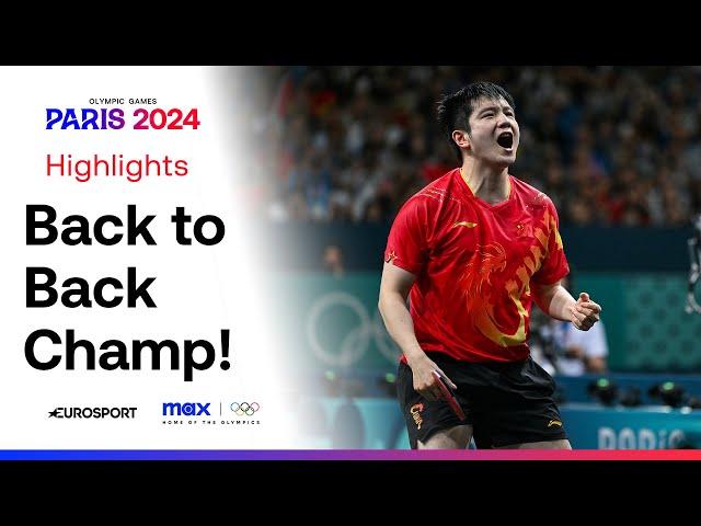 China Gets The Gold!  Table Tennis Men's Singles #Paris2024 #Olympics