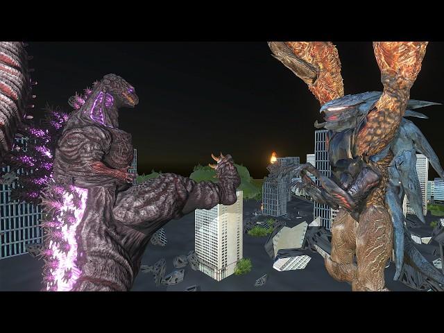 MUTO Prime VS. Shin Godzilla! - Animal Revolt Battle Simulator