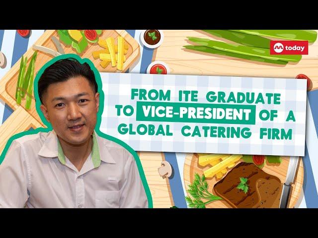 From ITE graduate to vice-president of a global catering firm