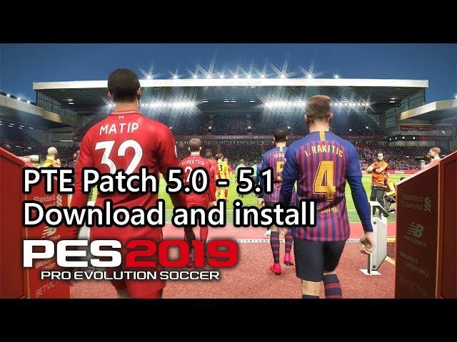 PES 2019 Update PTE Patch 5.0 [CPY]