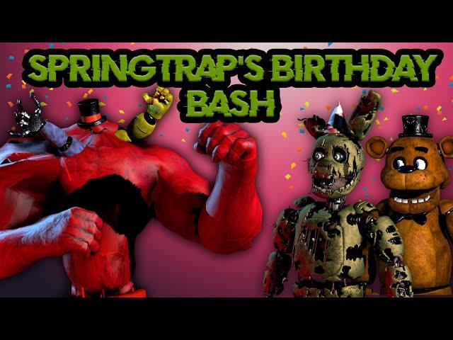 Freddy Fazbear and Friends "Springtrap's Birthday Bash"