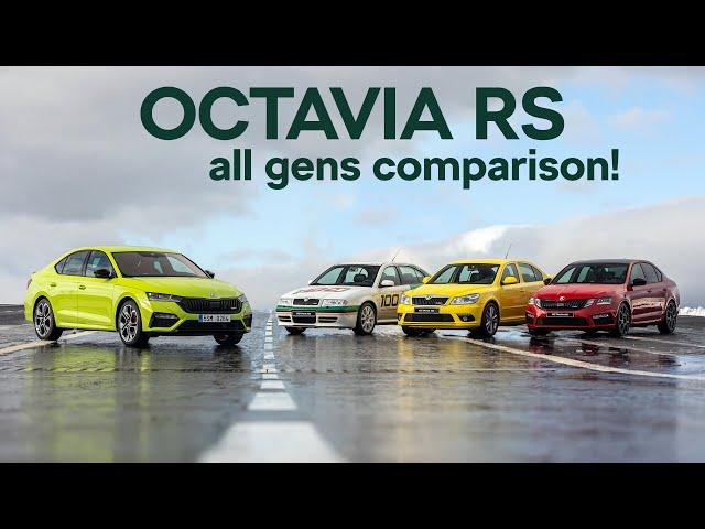 Škoda Octavia RS: Evolution of speed