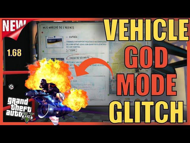 NEWSOLOVEHICLE GOD MODE GLITCH (WORKAROUND)GTA5 ONLINEPATCH 1.68