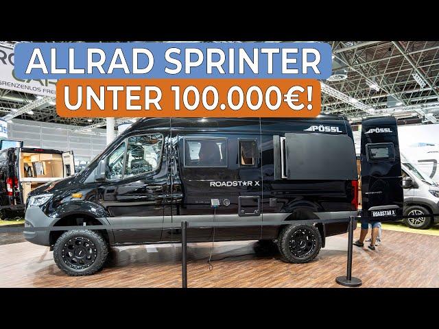 Das größte Bett seiner Klasse! - 2,08m und Slideout - Pössl Roadstar X