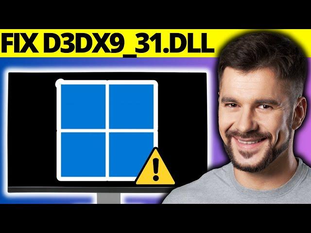 How to Fix D3dx9_31.dll Not Found or Missing Error