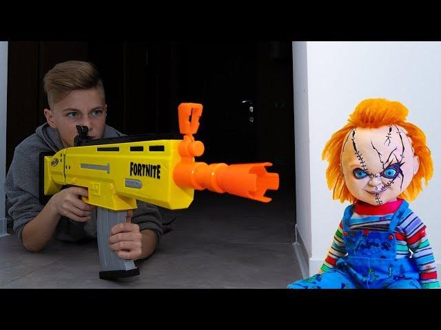 NERF ПОБЕДИТЬ, что бы ВЫЖИТЬ!!!WIN, to survive !!!