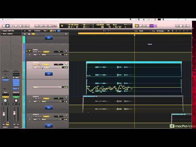 Logic Pro X: 10.1 In-Depth - 27. Automation Relative Absolute