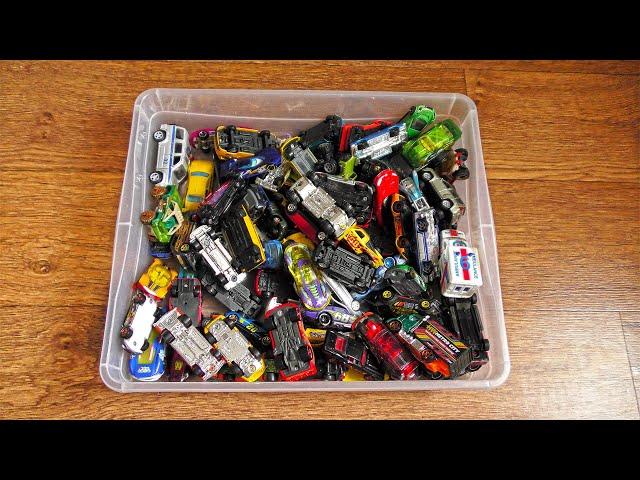 Huge Quantity of Toy Cars in the Box