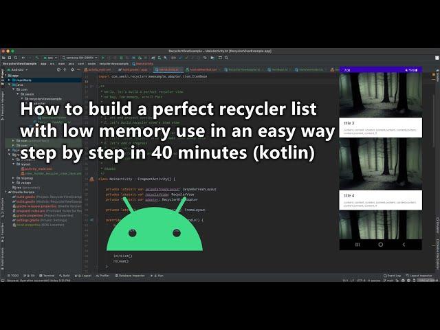 recycler view load more | android infinite list recyclerview kotlin | recyclerview reload load more