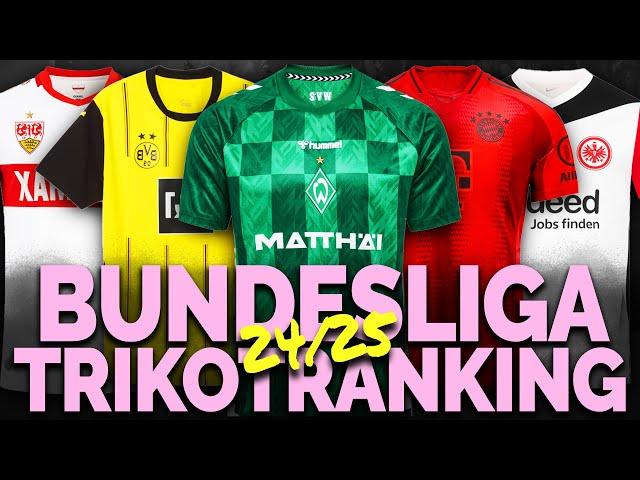 CALCIO BERLIN Bundesliga Heimtrikot-Ranking 2024/25