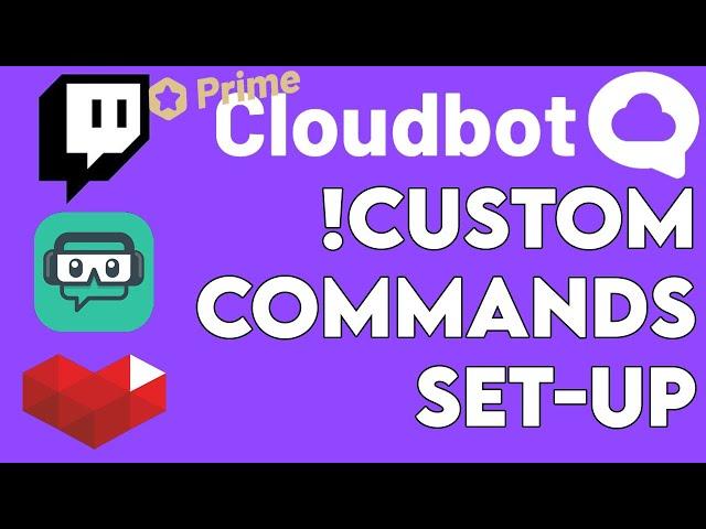  Set up Custom Bot Commands On Your Stream // Cloudbot Streamlabs Online