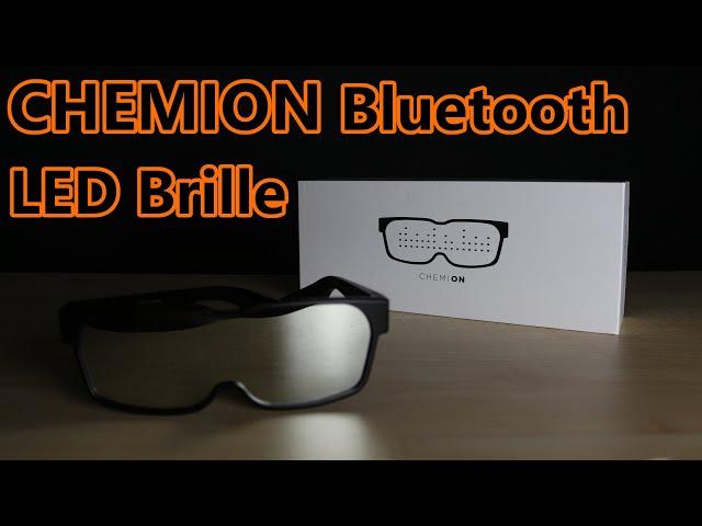 CHEMION Bluetooth LED Brille - Deutsches Mini Review