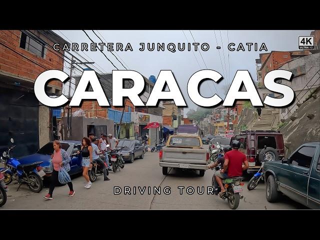  |  Explorando Caracas: Ruta desde El Junquito hasta Catia | VENEZUELA | DRIVING TOUR | 4K | 2024