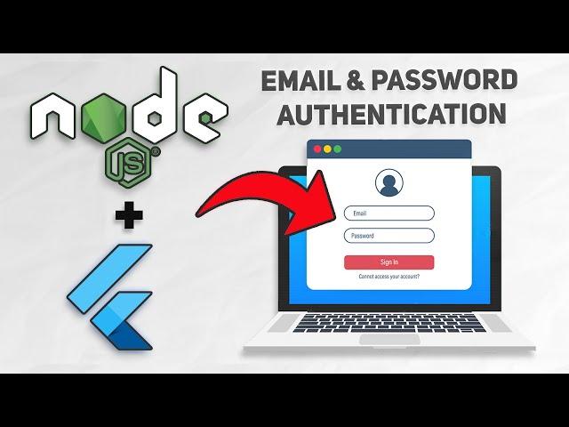 Flutter Node Auth Tutorial with State Management - Email Password Login/Sign Up