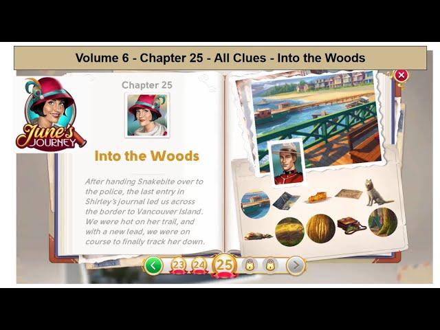 BONUS! June's Journey - Volume 6 - Chapter 25 - All clues -The Story - Into the Woods